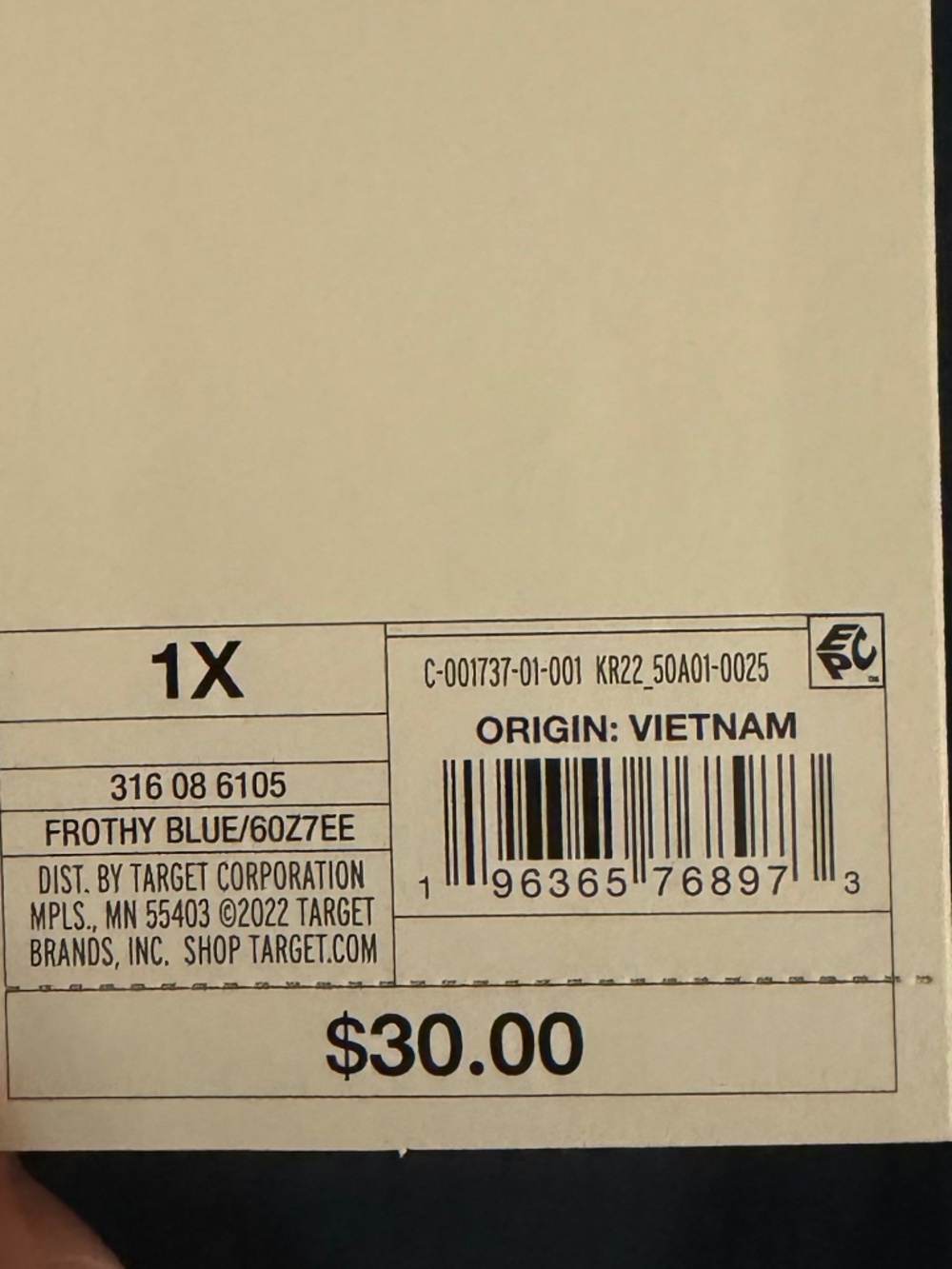 Target split-neck blouse - Picture 7 of 8